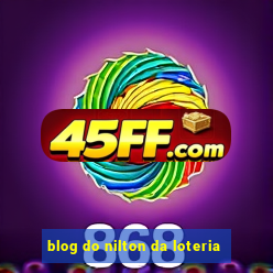 blog do nilton da loteria